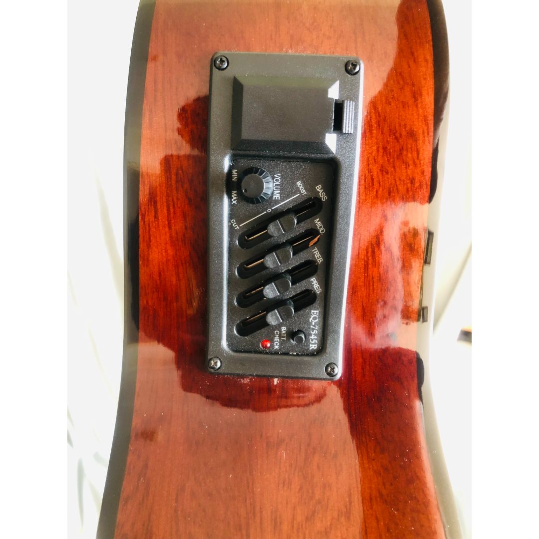 Đàn guitar classic Duy Guitar có EQ DC120JX tặng 4 phụ kiện
