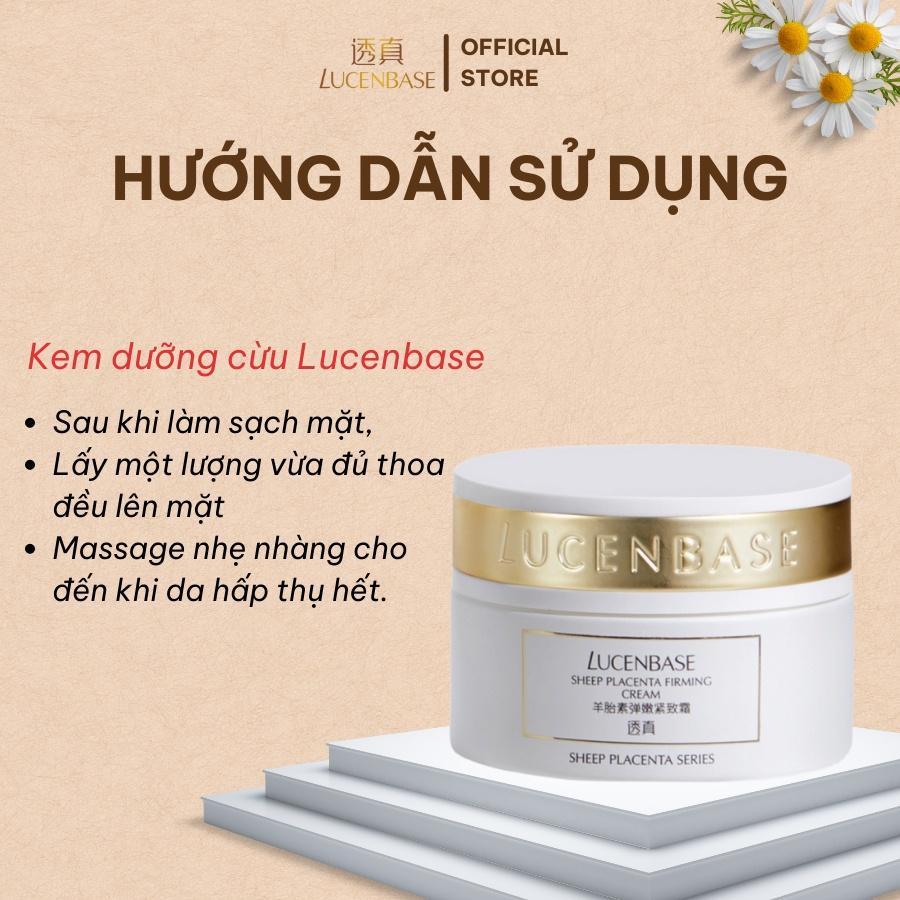 Kem dưỡng cừu LUCENBASE cấp ẩm, chống lão hoá 50g