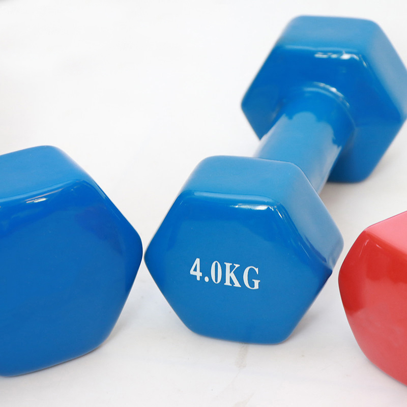 Bộ Tạ Tay 4kg Bọc Cao Su Trơn Lõi Thép Cao Cấp Chính Hãng Đại Nam Sport -Giao Màu Ngẫu Nhiên