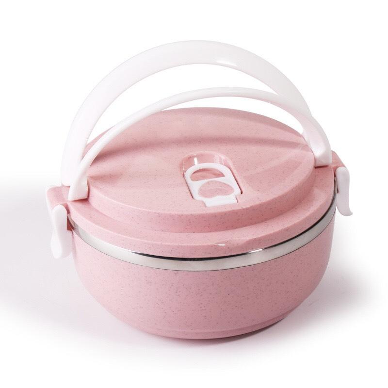 Cà Mèn, Hộp Đựng Cơm Lúa Mạch 4 Tầng Dung Tích 2.8L Siêu To - Miễn Phí Vận Chuyển
