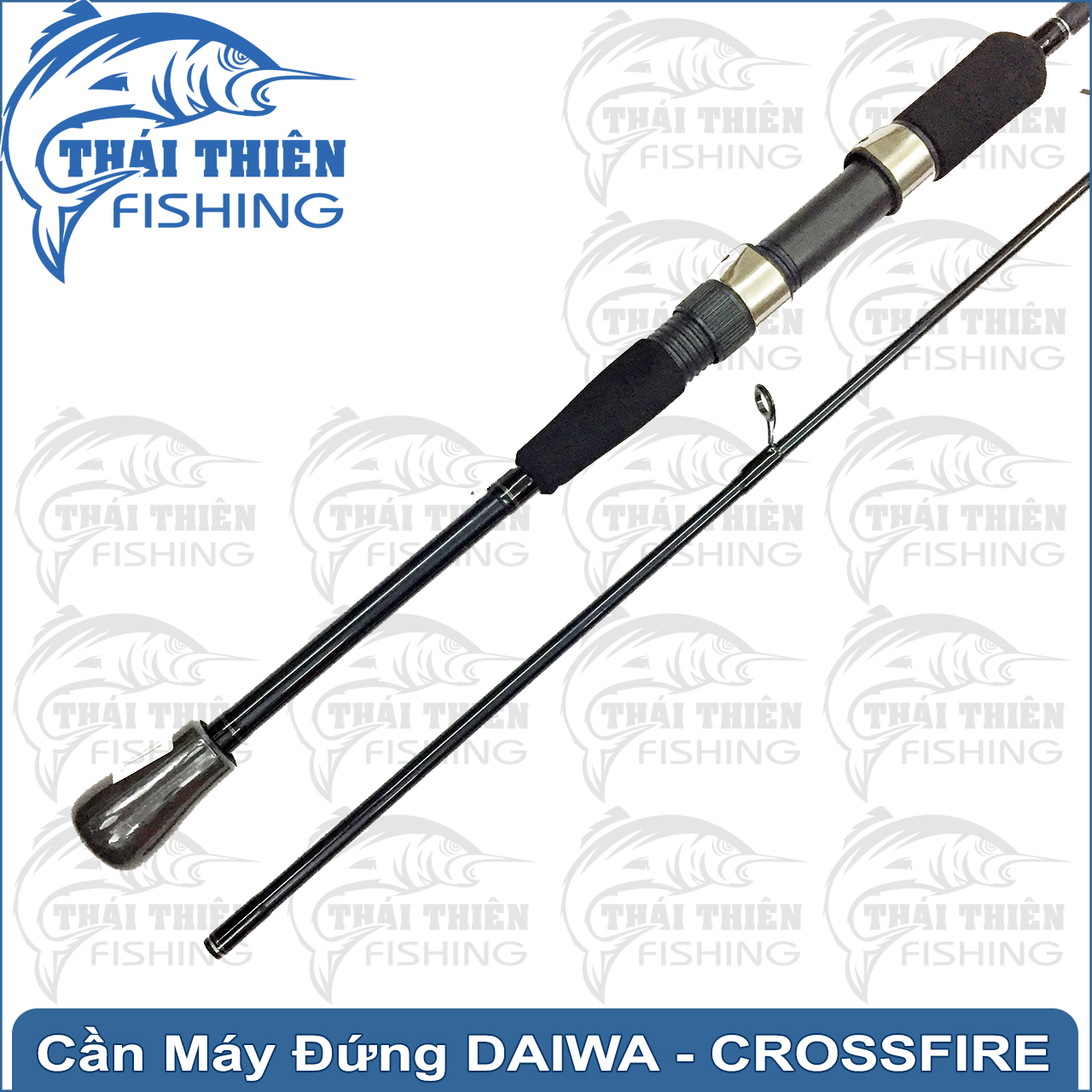 Cần Lure Máy Đứng Daiwa Crossfire 662 (1.98m), 702 (2.14m)
