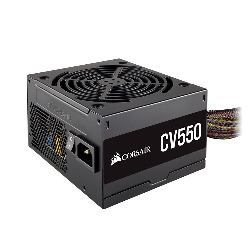 Nguồn máy tính Corsair 550W CX550 80 Plus Bronze - Hàng chính hãng Vĩnh Xuân phân phối