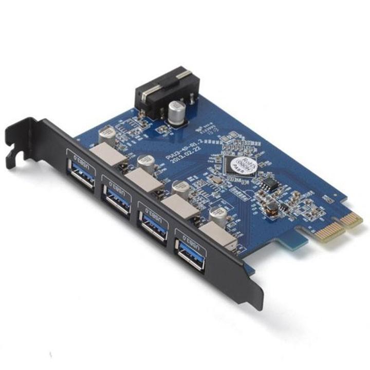 Card chuyển đổi PCI Express to USB 4 cổng 3.0