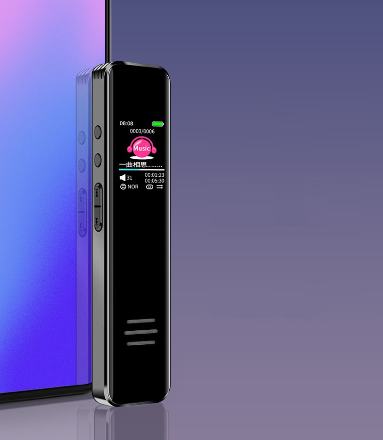 ROGZ - Máy Ghi Âm Chuyên Nghiệp 299IPS Ghi âm định dạng lossless Chống ồn chủ động Bộ nhớ 8Gb Màn gương 5D sắc nét Tự động lưu trữ Bảo mật tệp tin Hỗ trợ học tiếng Anh hiệu quả  - Hàng Chính Hãng