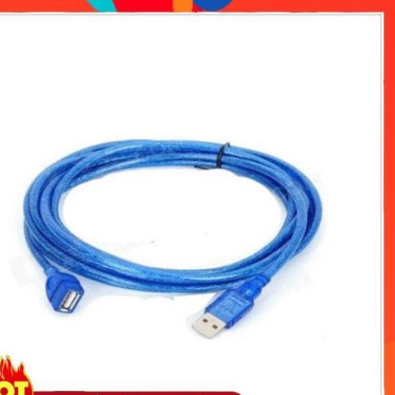 Dây nối dài usb 5m xanh chống nhiễu