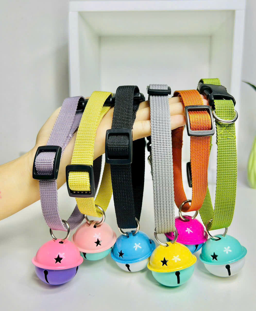 VÒNG CỔ CHUÔNG TO DỄ THƯƠNG TỪ 1-20KG DÀNH CHO THÚ CƯNG CHÓ MÈO