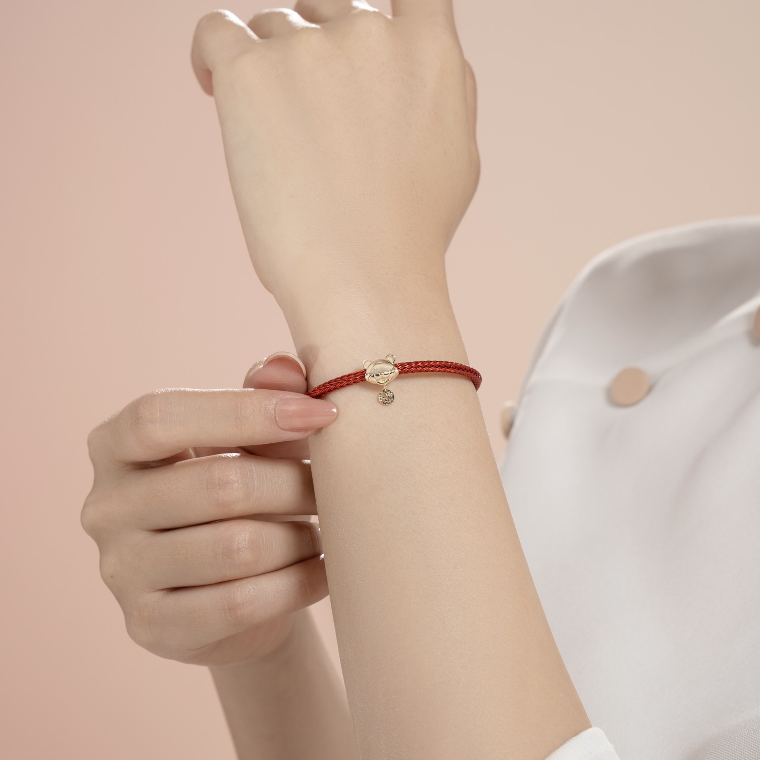 Charm Kim Dần Vàng 14k LLF220 Huy Thanh Jewelry
