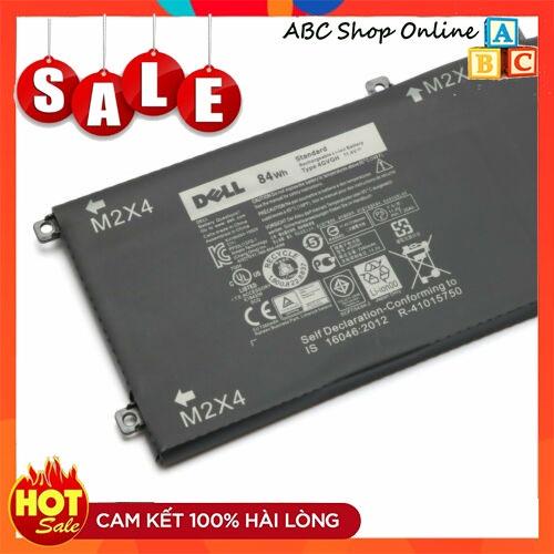 PIN Dùng Cho Laptop DELL 9550 (84W), XPS 15 9550, PRECISION 5510, RRCGW, M7R96, 62MJV, 4GVGH, p54g, 9560, 1P6KD, 01P6KD, 6 Cell