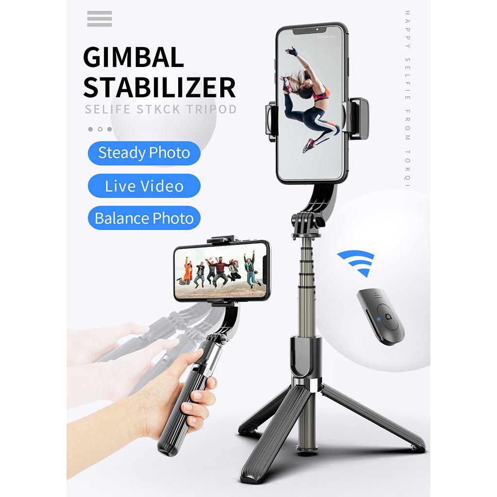 Selfie Stick Monopod Tripod Bluetooth Remote Shutter For  11 Black