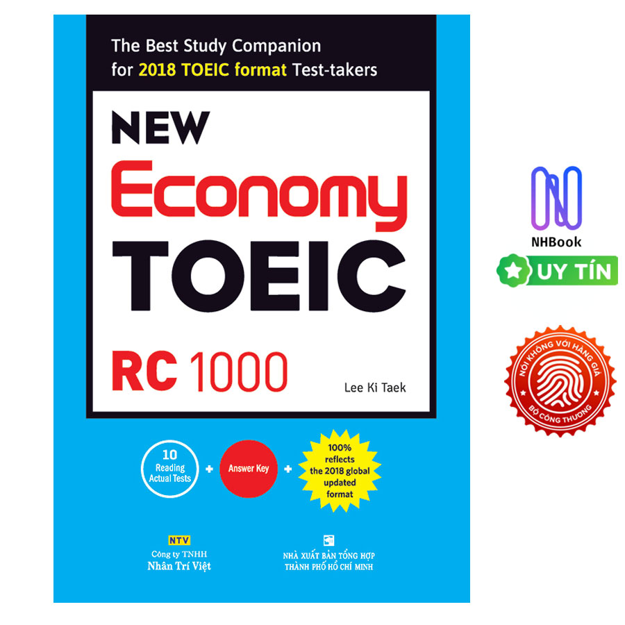 Sách New Economy Toeic Rc 1000 Tặng Kèm Bút