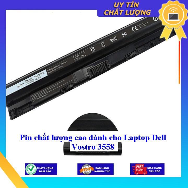 Pin chất lượng cao dùng cho Laptop Dell Vostro 3558 - Hàng Nhập Khẩu MIBAT968