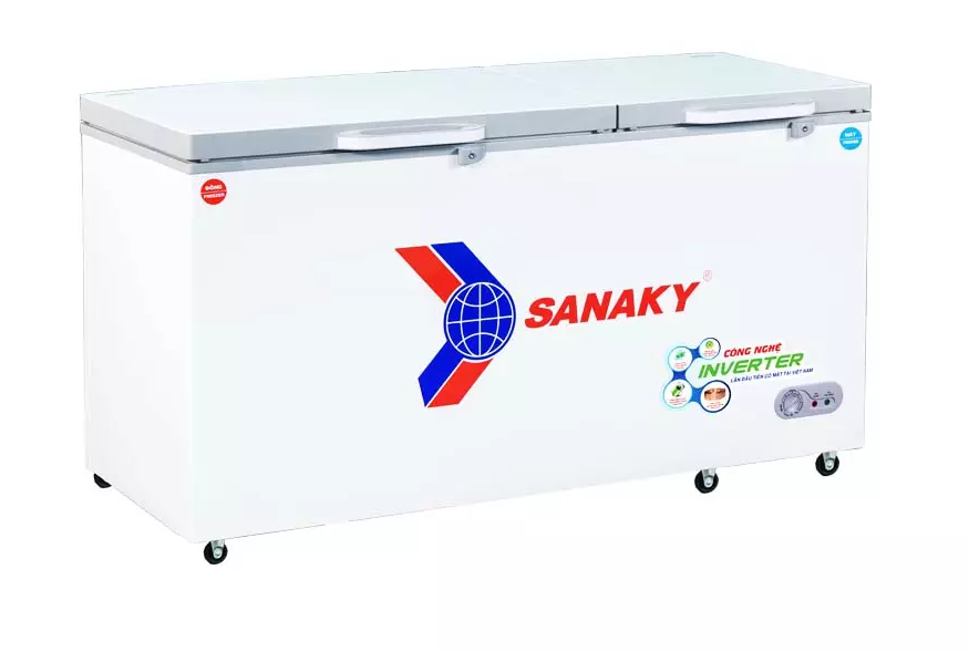 Tủ đông mát Sanaky Inverter 485 lít VH-6699W4K - Hàng chính hãng