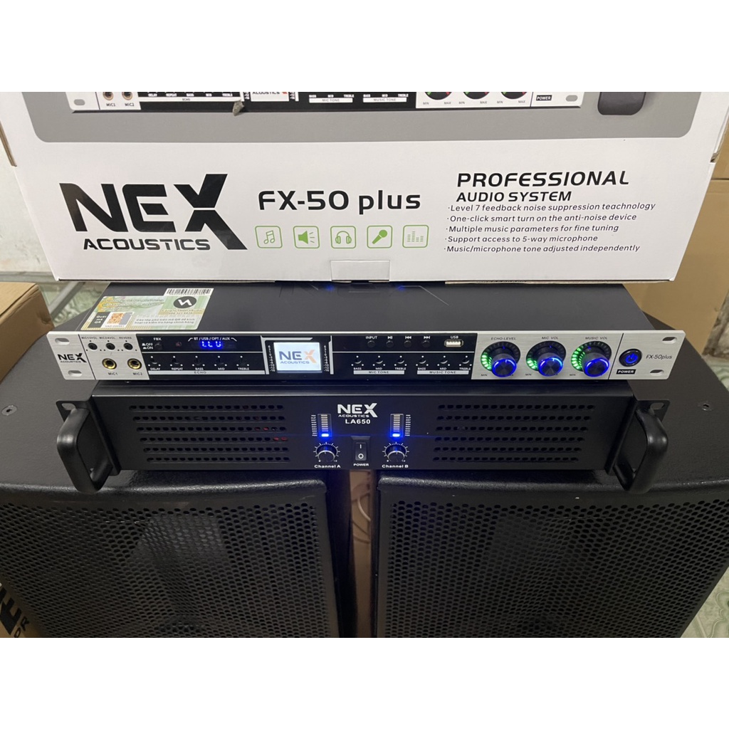 Vang Cơ Nex FX-50 plus, xử lý âm thanh hoàn hảo