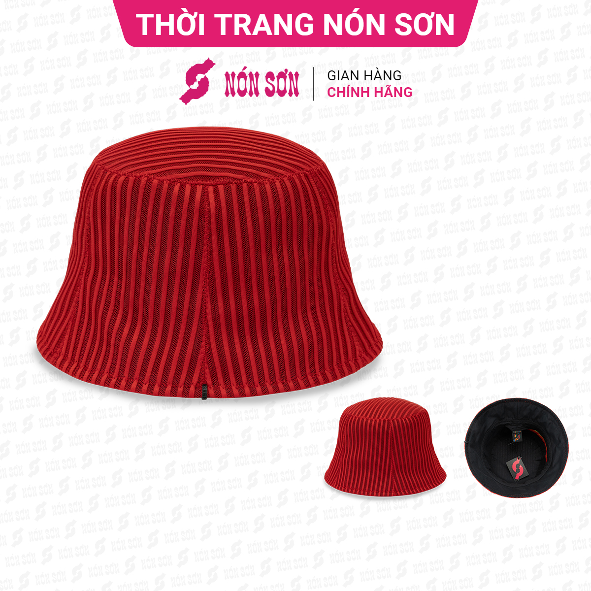 Mũ vành thời trang NÓN SƠN chính hãng MH028-ĐO1