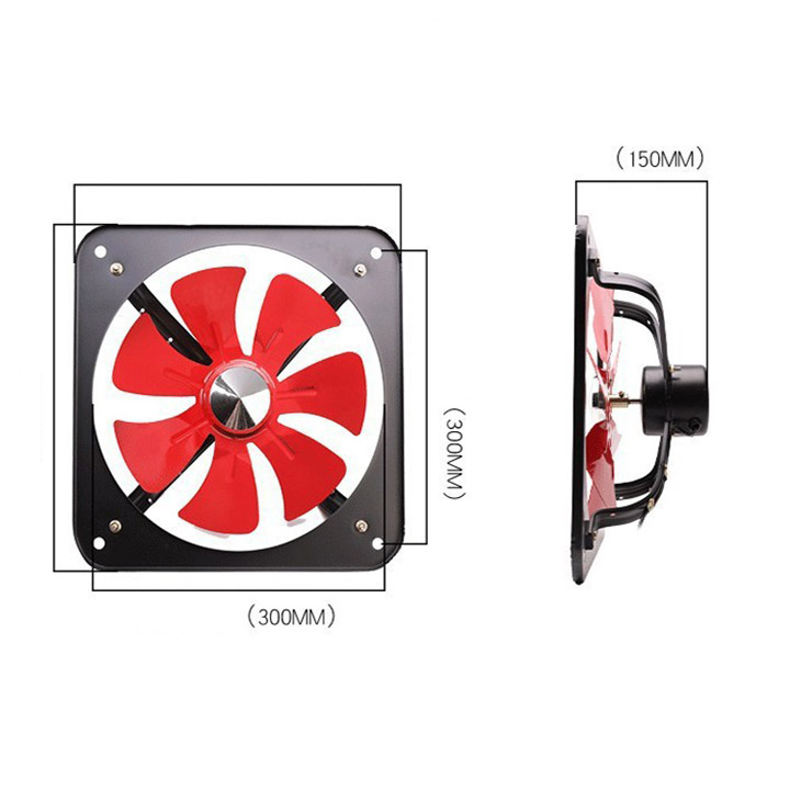 Quạt Hút Thông Gió Kích Thước 30x30cm