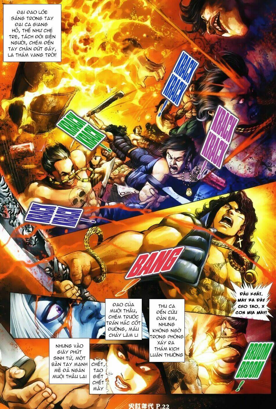 hỏa hồng niên đại hắc cốt đường chapter 33 20