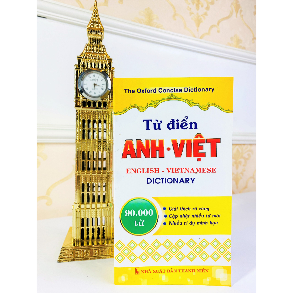 Sách - Từ Điển Anh Việt 90.000 từ (vàng B99) - ndbooks