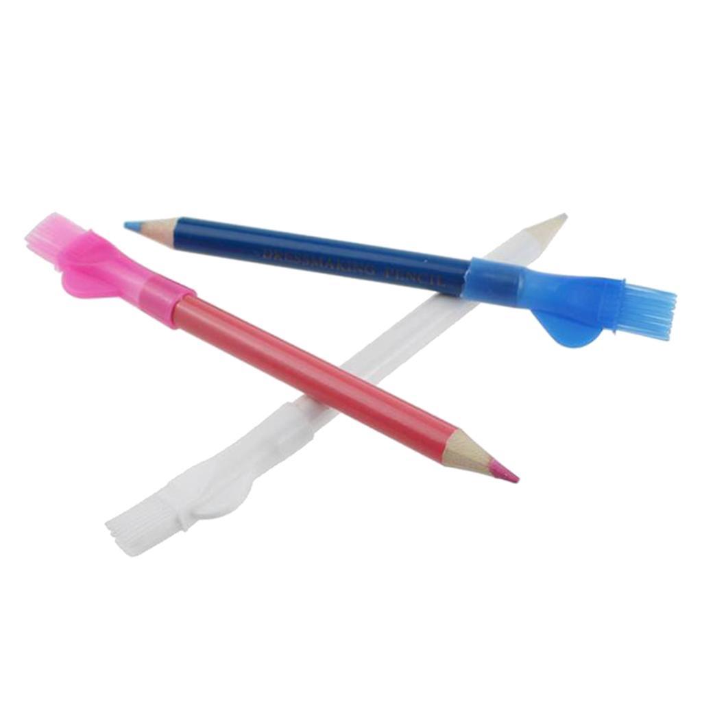 3Pcs Dressmaking Pencils Chalk Pen Sewing Dressmakers DIY Craft Markers