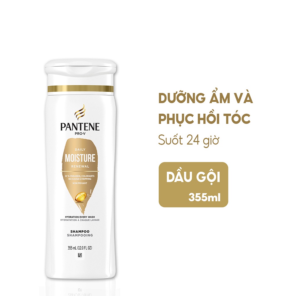 Dầu Gội Pantene Pro-V Daily Moisture Renewal 375ml