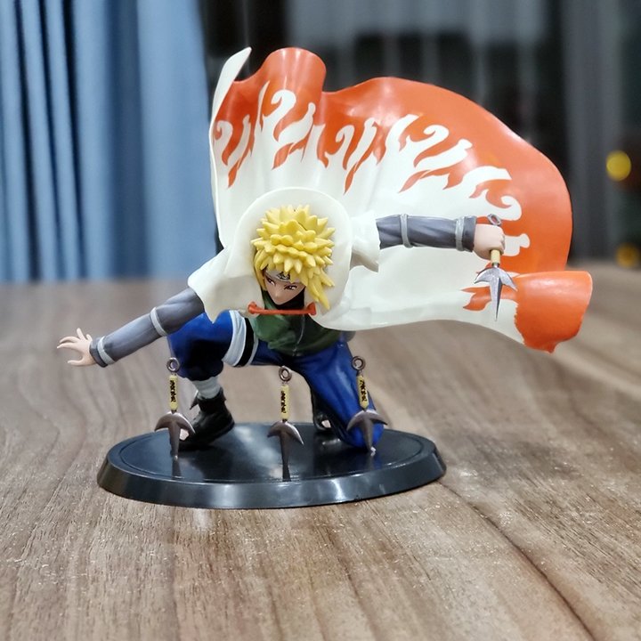 Mô Hình Minato Hokage Đệ Tứ - Và 5 Thanh Phi Lôi Thần Thuật. Đồ Chơi Mô Hình Naruto