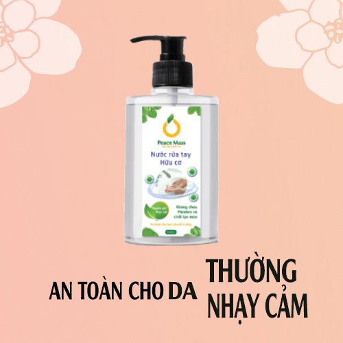 Combo Sản Phẩm Gốc Thực Vật DGXC1 Peace Mass - Dầu Gội Xả 300ml + Nước Rửa Tay 340ml (Thuộc nhóm Sản phẩm Lành tính / Hữu cơ)