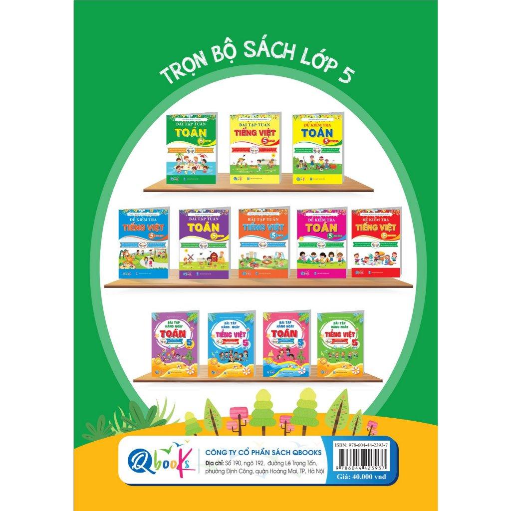 Bài Tập Tuần Toán 5 - Tập 1 - Cánh Diều - Bản Quyền
