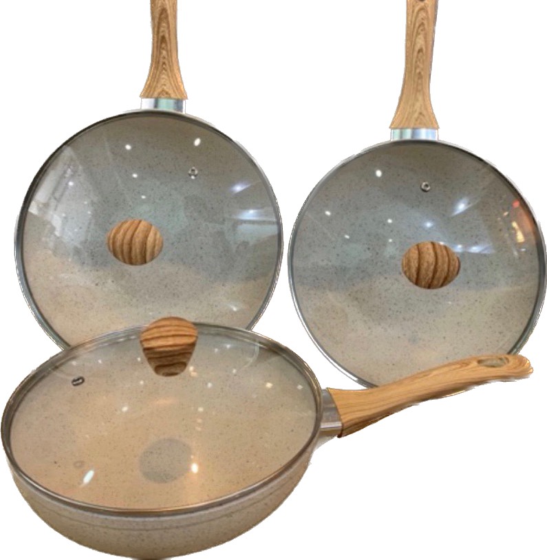 Chảo đá đáy sâu Magic mom đáy sâu có nắp