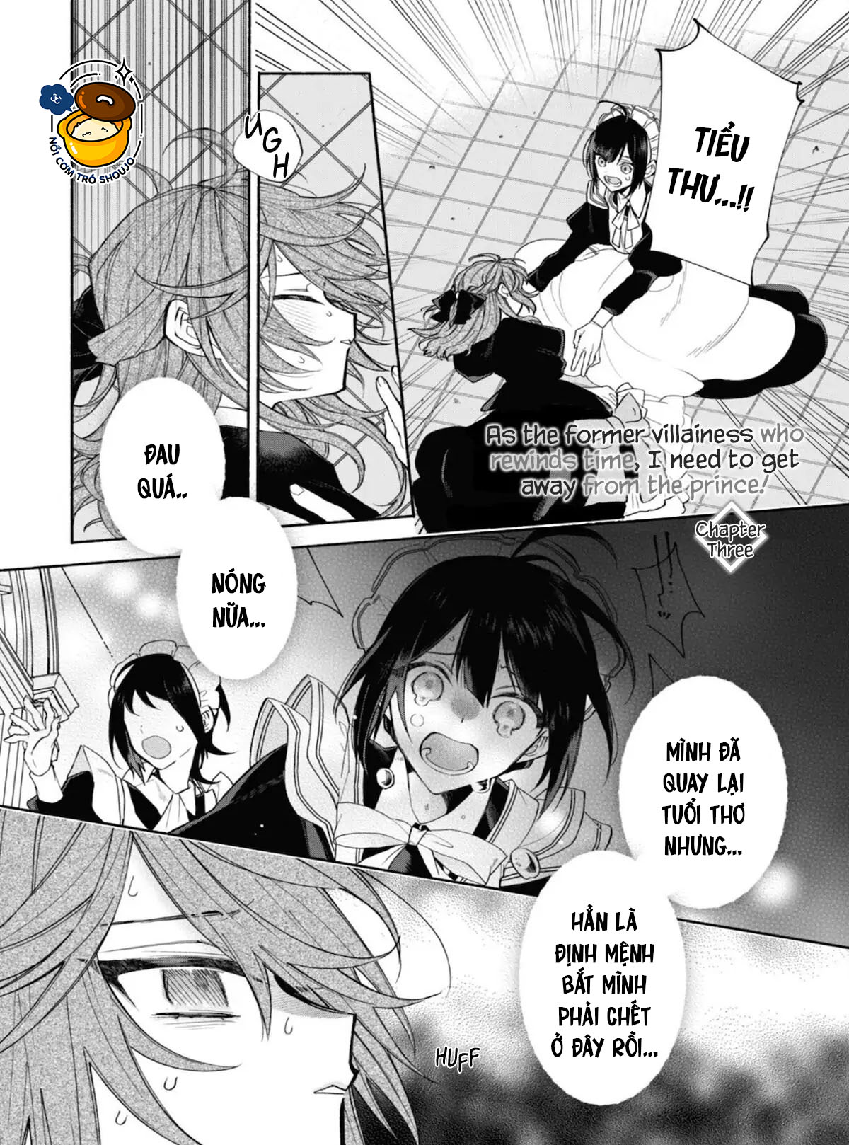 vì đã trở về thân phận ác nữ nên tôi nghĩ mình sẽ chạy trốn khỏi hoàng tử CHƯƠNG 3 2