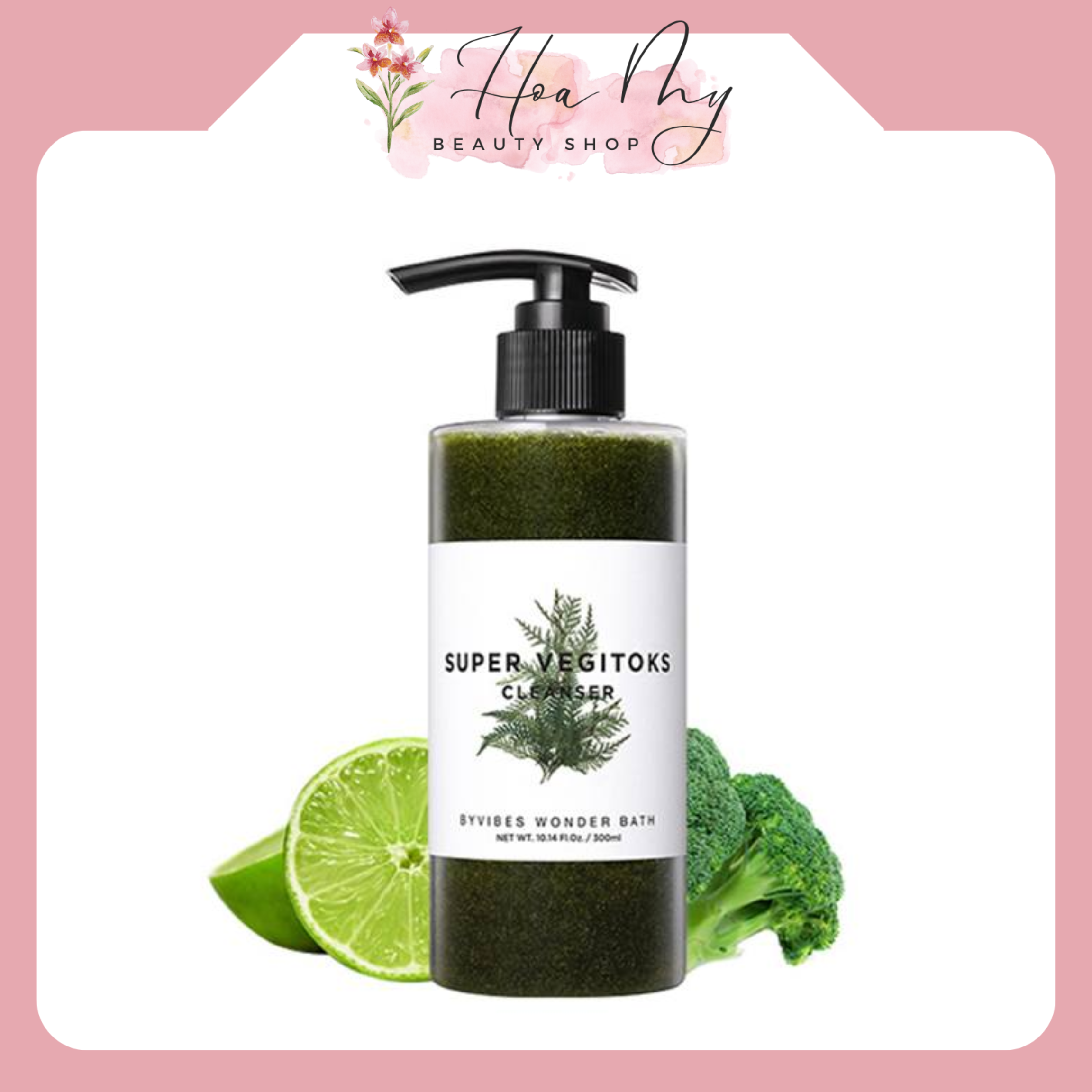 Sữa rửa mặt rau củ thải độc Super Vegitoks Cleanser Hàn quốc 300ml