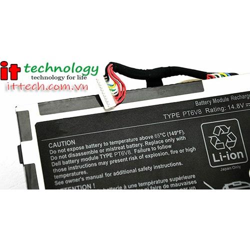 Pin dùng cho Dell Alienware M11x M14x R1 R2 R3 PT6V8 8P6X6 T7YJR P06T O8P6X6