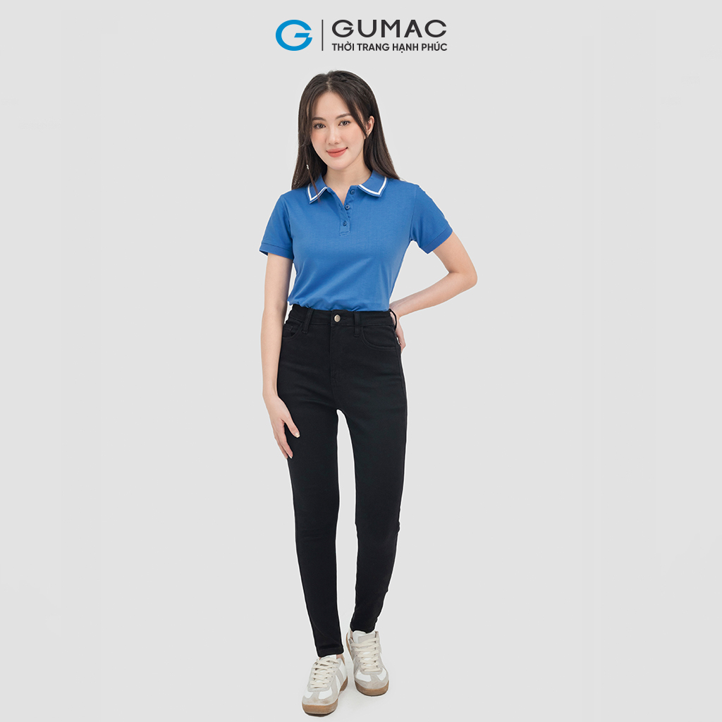 Quần jean ôm nữ GUMAC QJC07032 skinny nữ cá tính trẻ trung