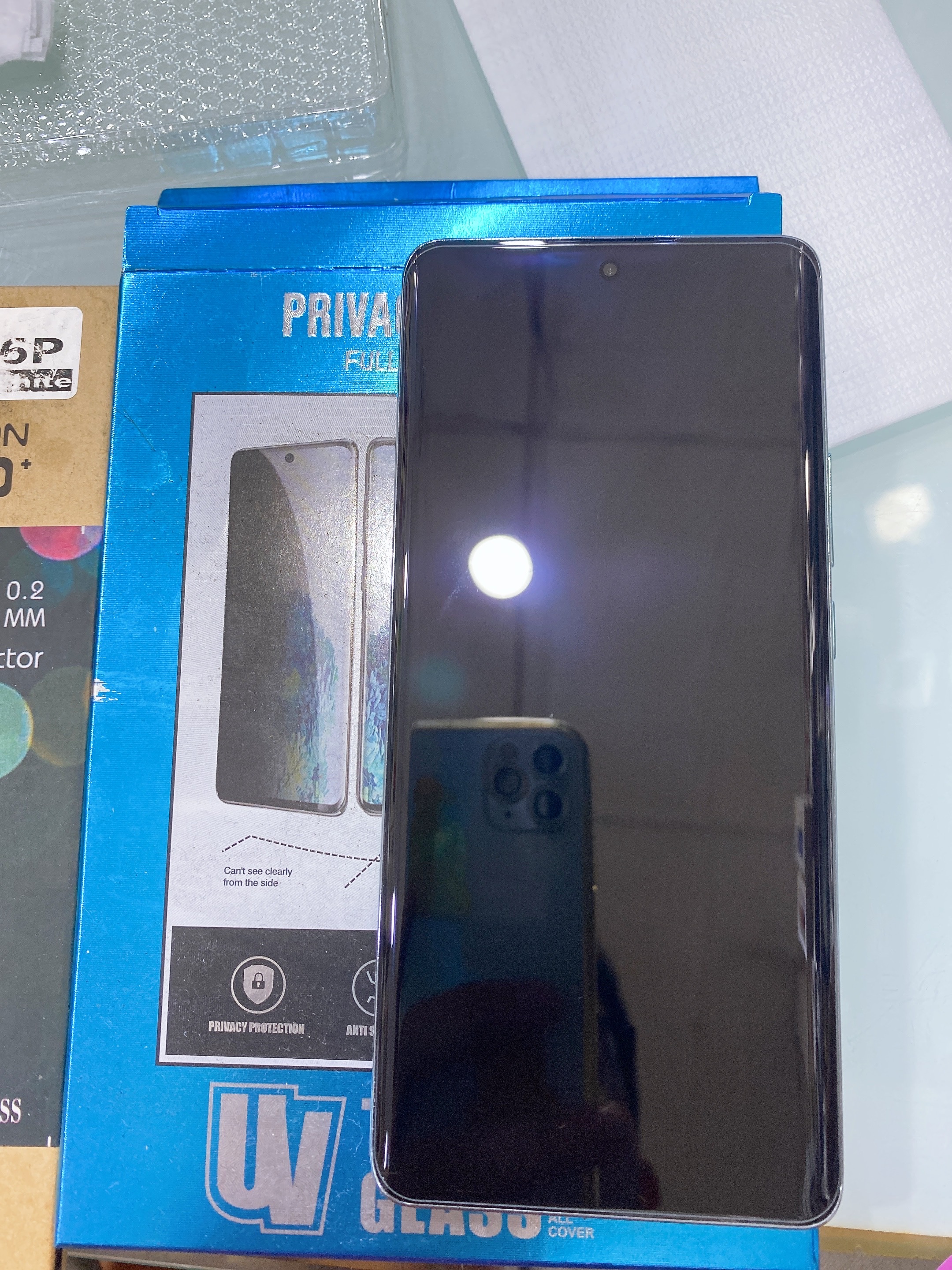Dán cường lực UV dành cho Oppo Reno 11F/11 , Reno 10 Pro, Reno 8T - Hàng Chính hãng