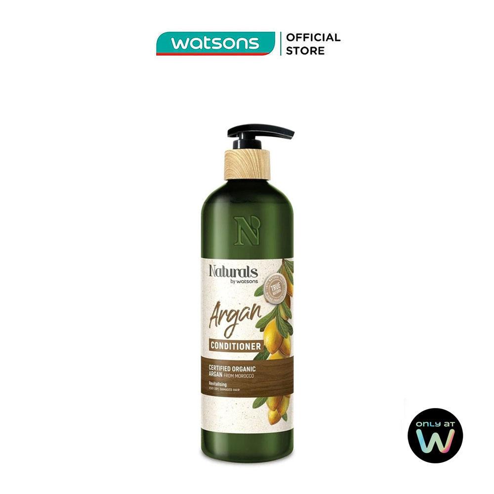 Dầu Xả Naturals By Watsons True Natural Argan Conditioner 490ml