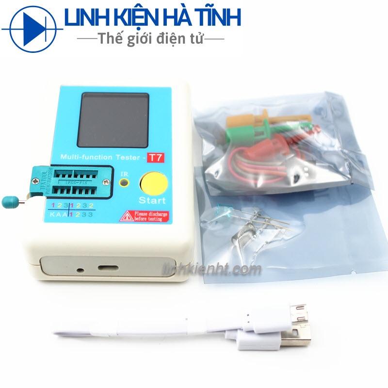 Máy kiểm tra linh kiện máy test linh kiện hiển thị đồ họa LCR-T7