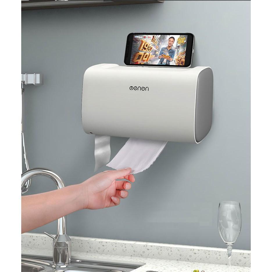 Hộp Đựng Giấy Vệ Sinh 2 Ngăn Đa Năng Tiện Ích