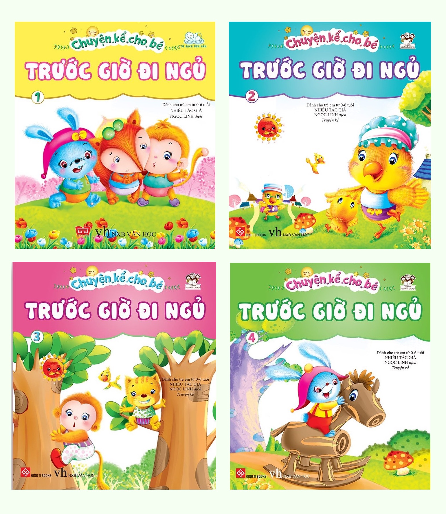 Chuyện Kể Cho Bé Trước Giờ Đi Ngủ - Tập lẻ tùy chọn