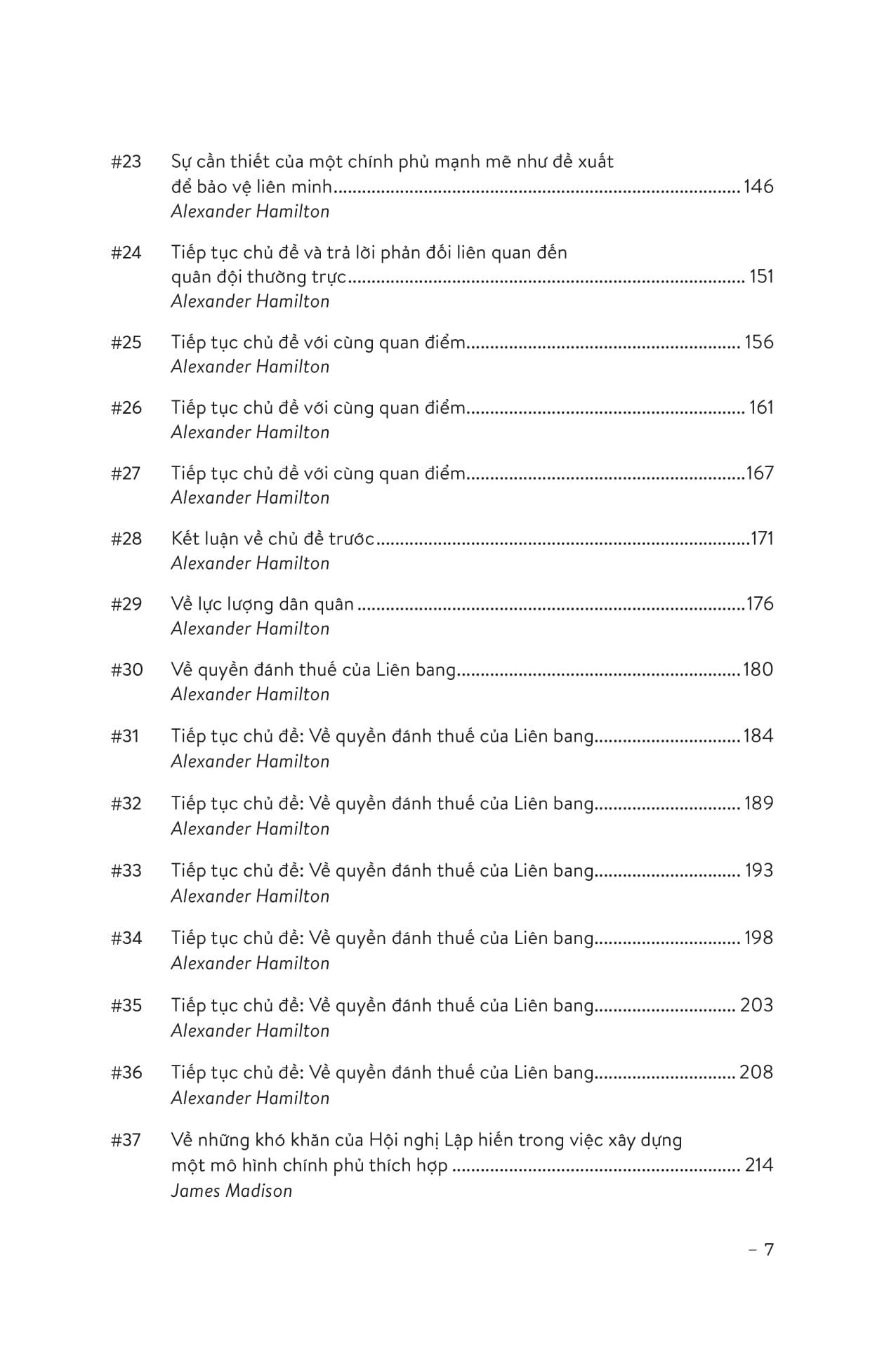 Sách - Luận Cương Người Liên Bang