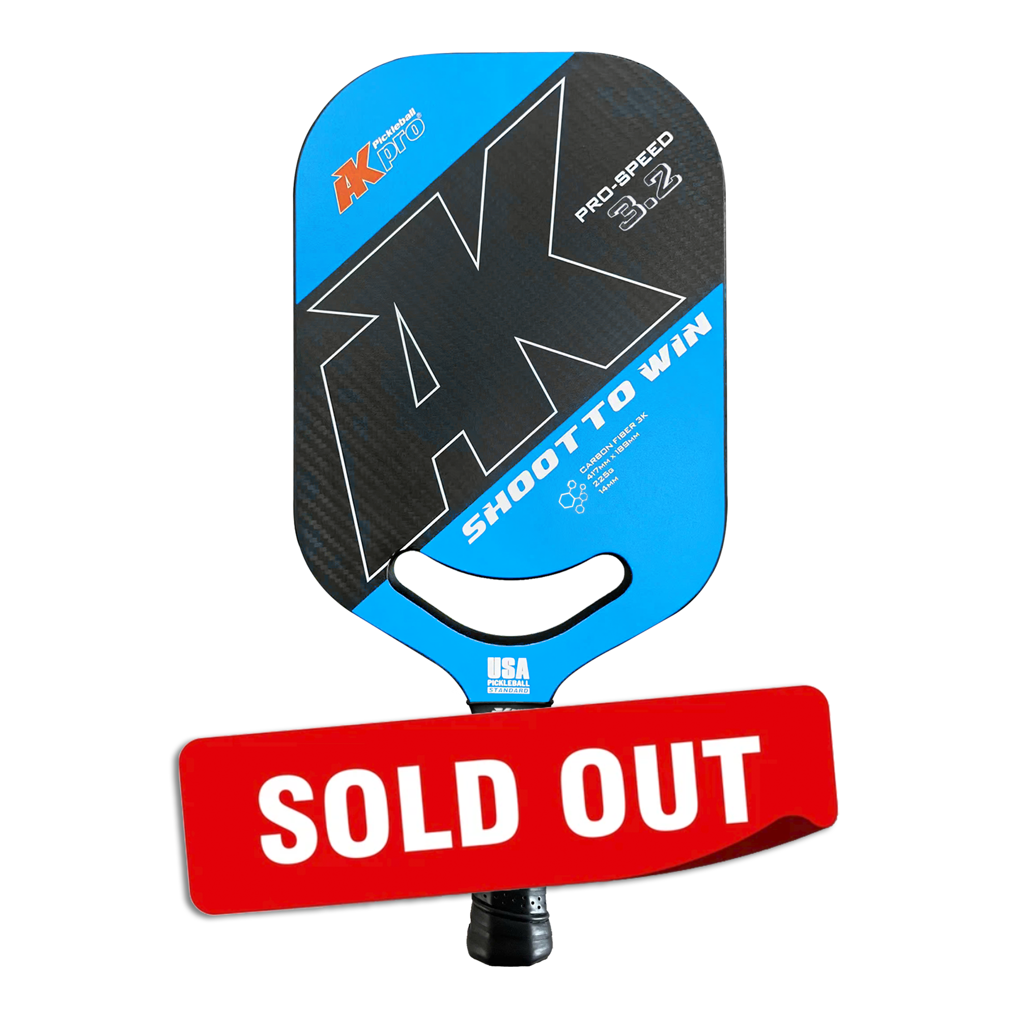 Vợt Pickleball PRO-SPEED 3.2 - Carbon 3K