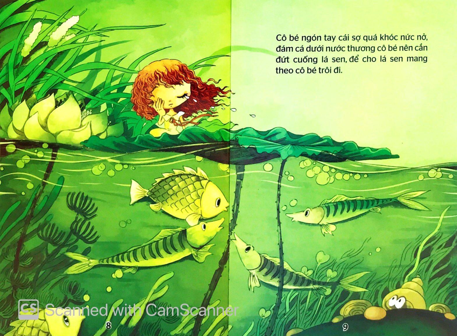 Vườn Cổ Tích - Cô Bé Ngón Tay Cái (Tái Bản)