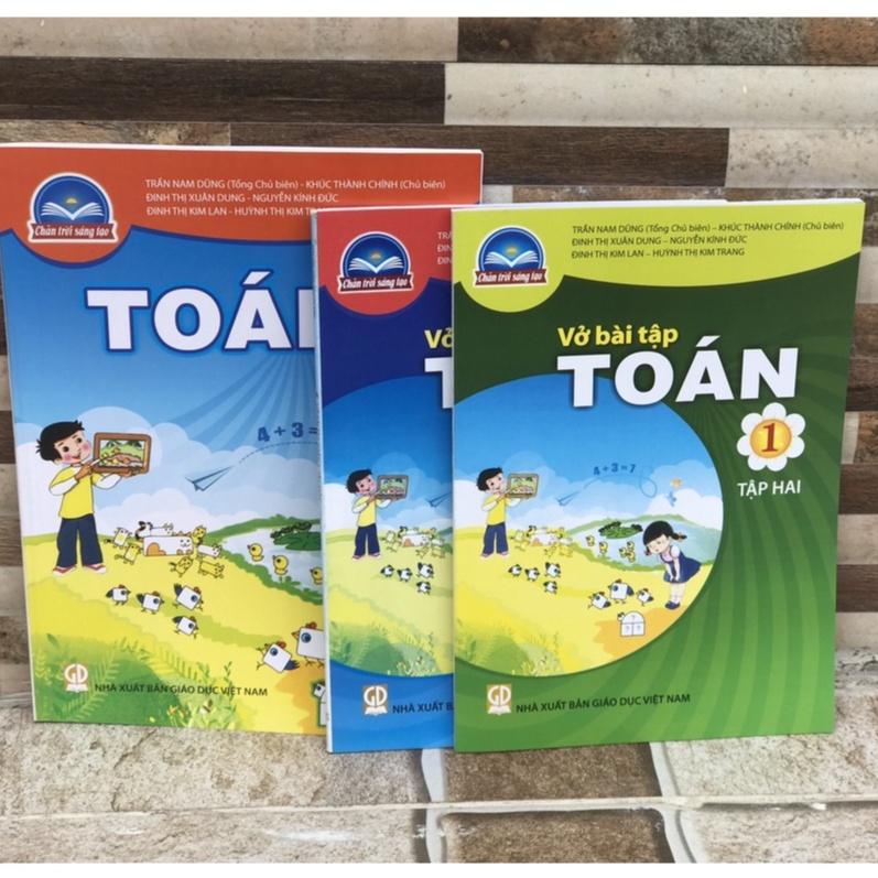 Vở Toán 1 + VBT toán 1 theo chân trời sáng tạo