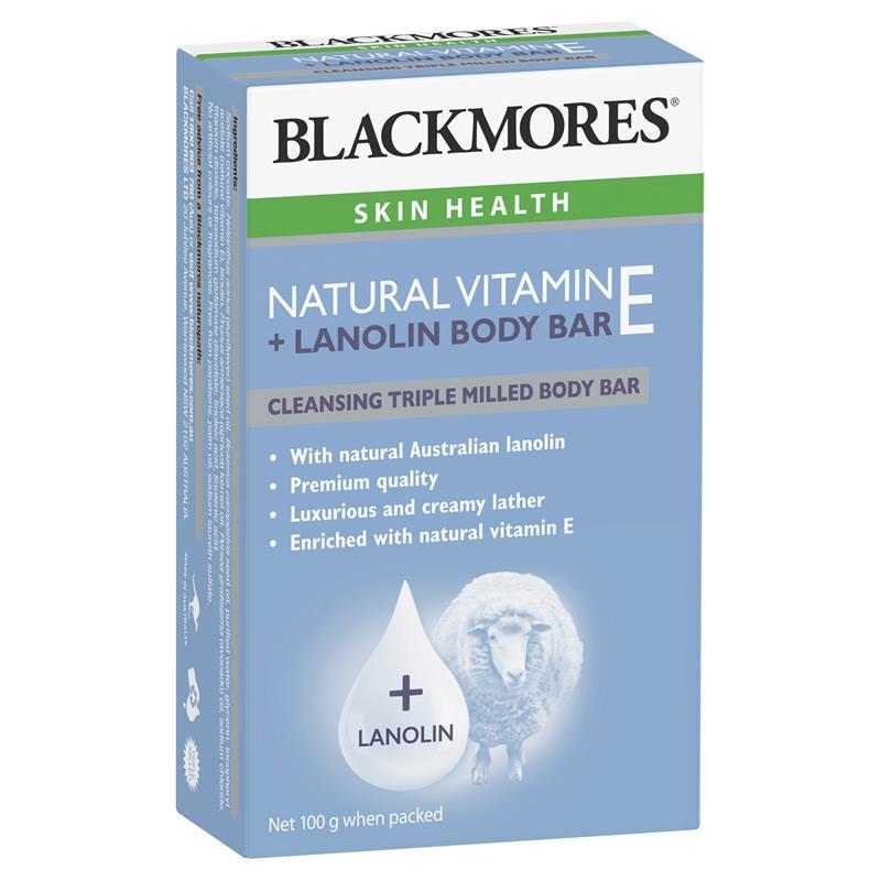 Blackmores Natural Vitamin E Body Bar 100g