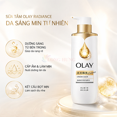 Sữa tắm sáng da Olay Radiance Body Wash (500g) - Hàng chính hãng