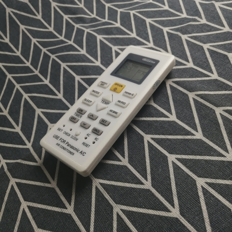 Điều Khiển Điều Hòa Panasonic Vàng Mới-Remote Máy Lạnh Panasonic Dòng PUxUKH, NxUKH