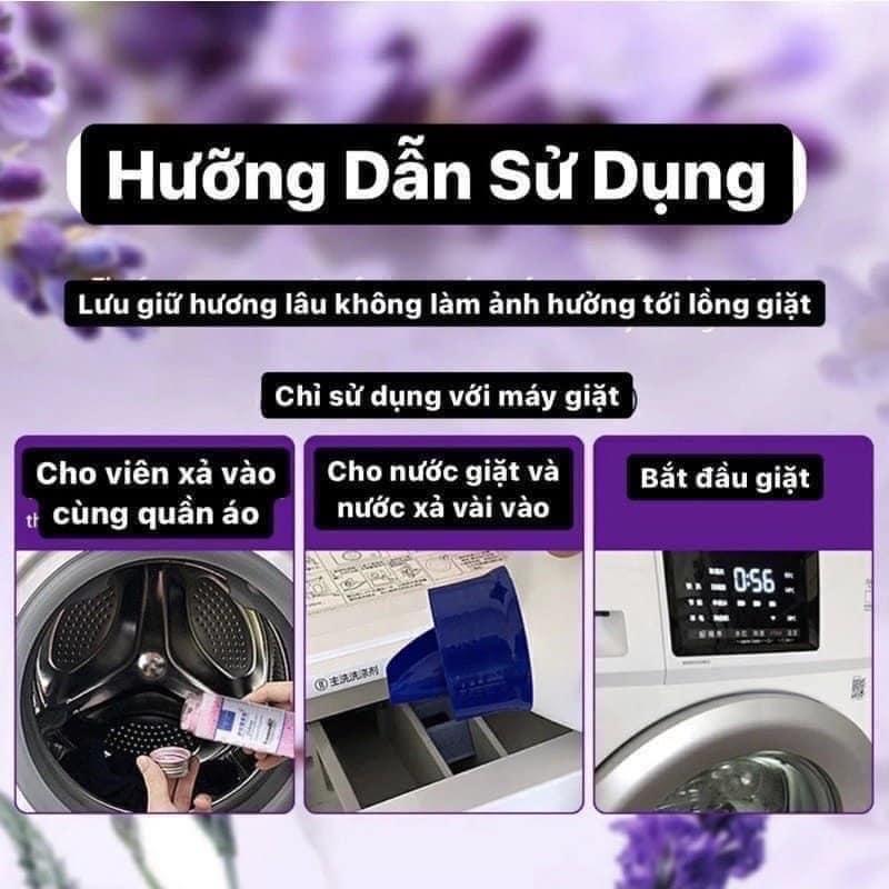 Viên Xả Thơm Quần Áo Hạt Xả Vải Làm Mềm Quần Áo Hương Thơm Bền Lâu ( 100gr)