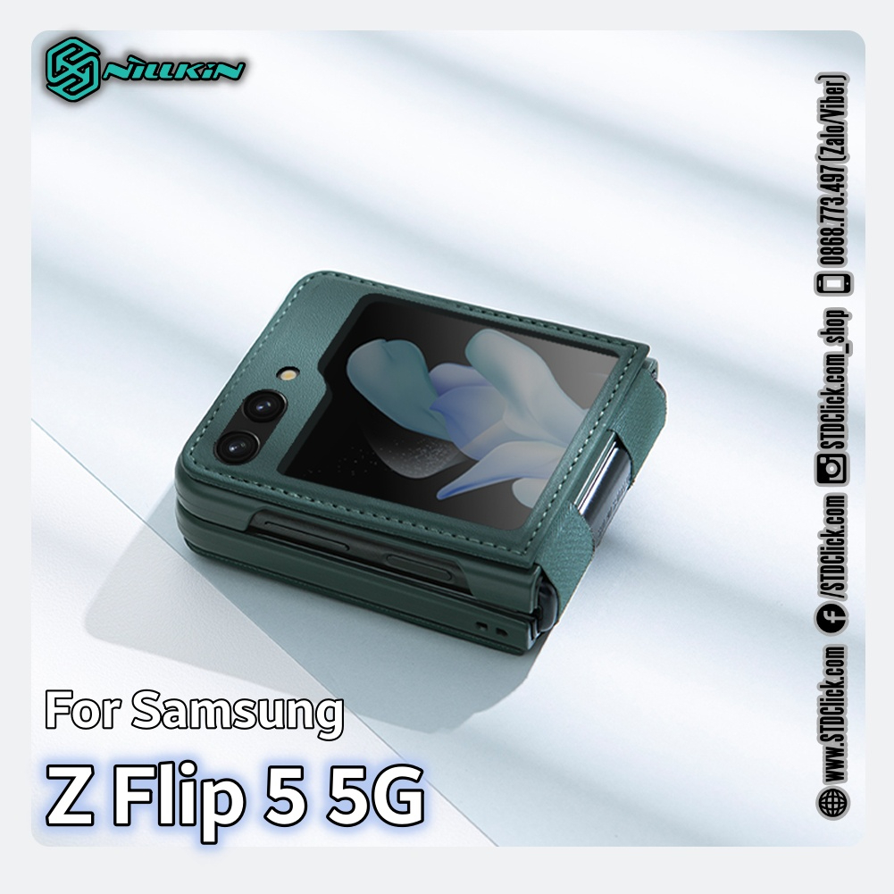 ỐP LƯNG DÀNH CHO ĐIỆN THOẠI SAMSUNG GALAXY Z FLIP 5 5G NILLKIN QIN