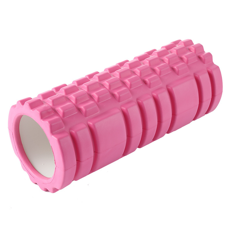 Con lăn Yoga Massage Foarm Roller , ống lăn gai nhọn 33x13cm, chất liệu EVA cao cấp, hỗ trợ các bài tập yoga, gym