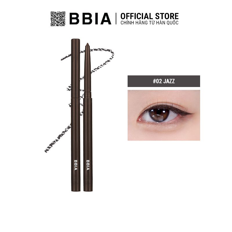 Gel Kẻ Mắt Bbia Last Auto Gel Eyeliner 0.3G 10 Màu - 02 Jazz