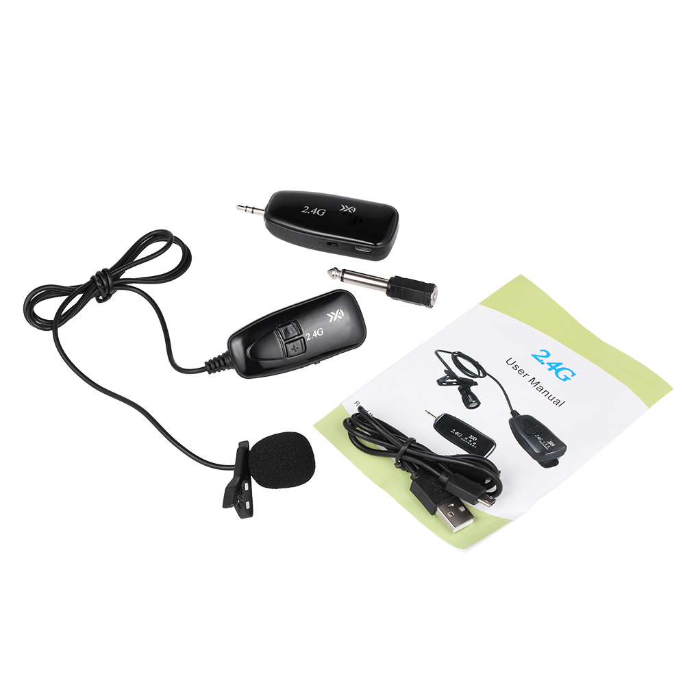 Micrô không dây  bên ngoài di động có bộ thu phát cho Radio trên ô tô XXD-G18L 2.4G
