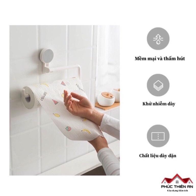 Cuộn giấy lau nhà bếp đa năng có thể tái sử dụng nhiều lần - Tiện dụng, tiết kiệm #FREESHIP
