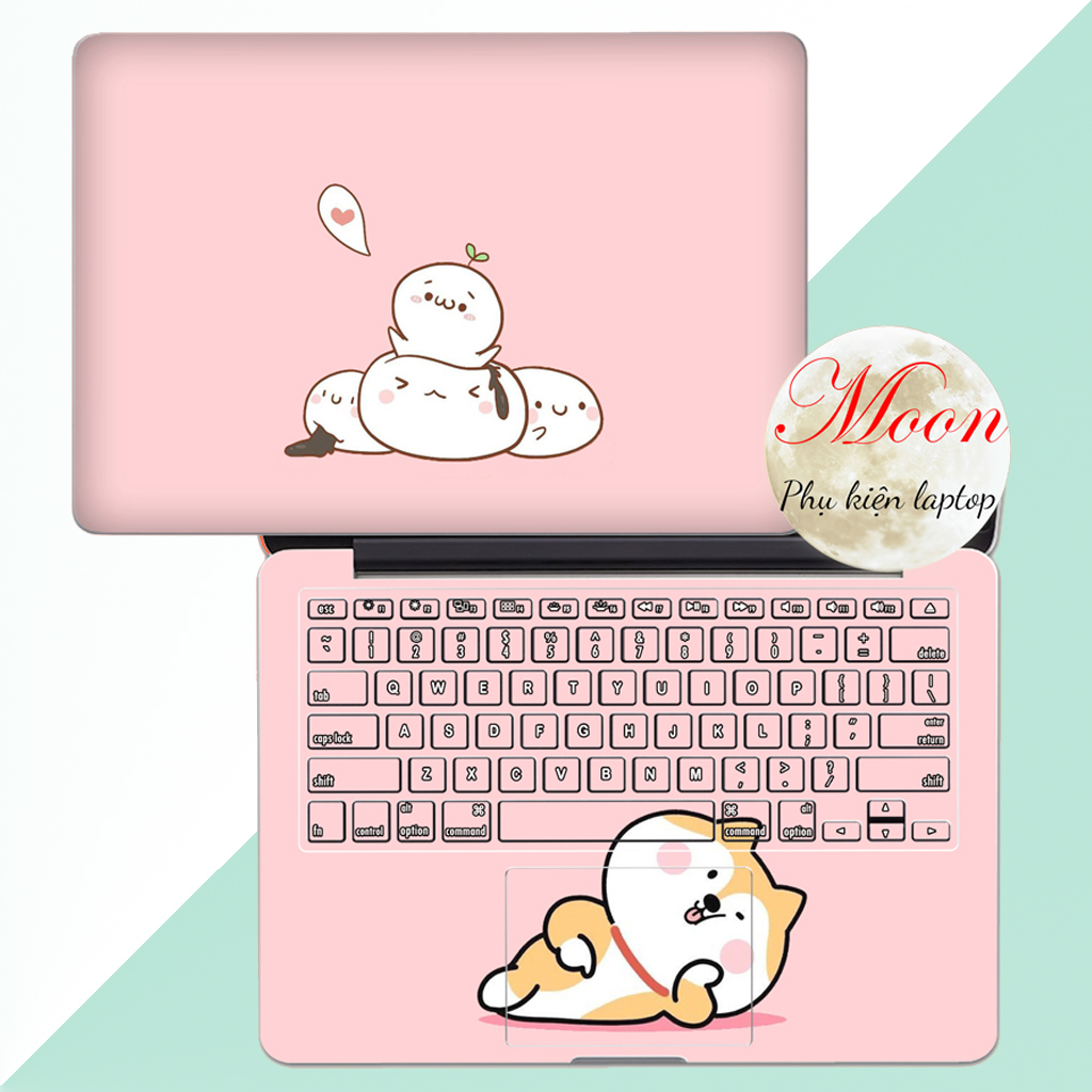 &lt;CUTE 2&gt;Skin Laptop- Máy Tính Hình Cute Đáng Yêu Cho Tất Cả Các Dòng Máy Như : Dell, Hp, Acer, Asus, Macbook,...